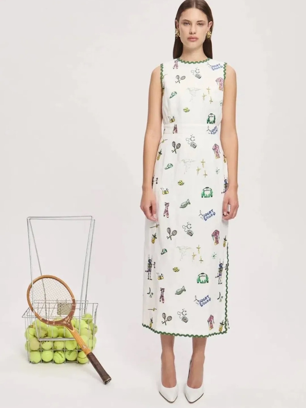 Alemais Play midi dress
